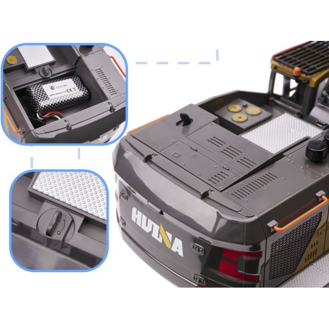 H-Toys RC nuotolinio valdymo ekskavatorius