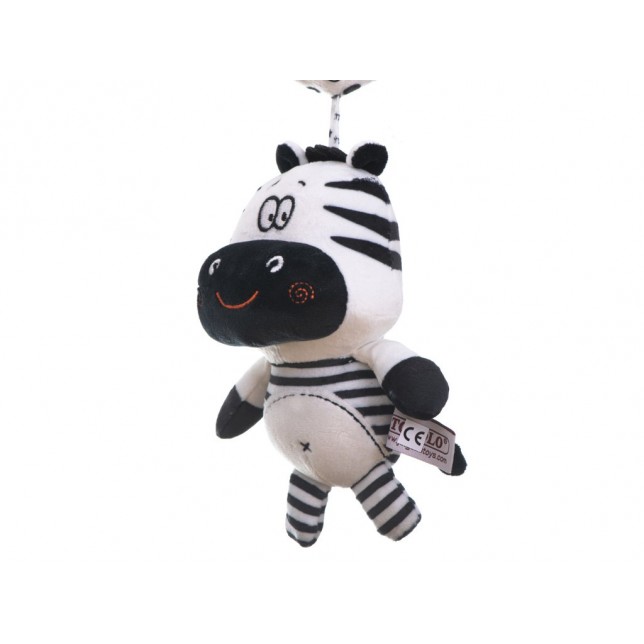 Barškutis - pakabukas "Zebras"