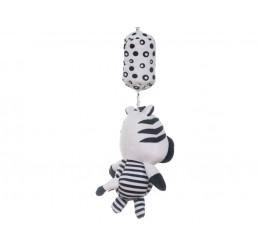 Barškutis - pakabukas "Zebras"