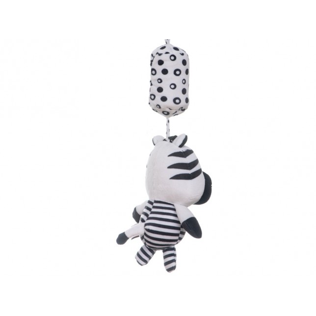 Barškutis - pakabukas "Zebras"