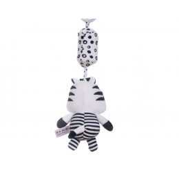 Barškutis - pakabukas "Zebras"
