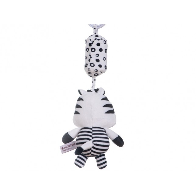 Barškutis - pakabukas "Zebras"
