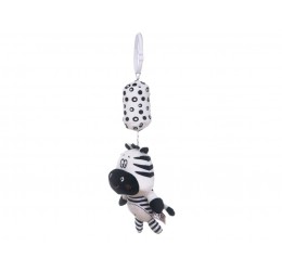 Barškutis - pakabukas "Zebras"