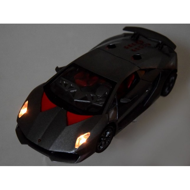 RC automobilis "Lamborghini", juodas
