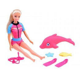 Lėlytė su delfinu "Anlily"