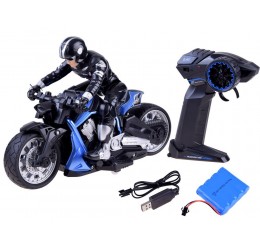 RC sportinis motociklas, mėlynas