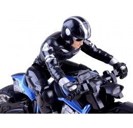 RC sportinis motociklas, mėlynas