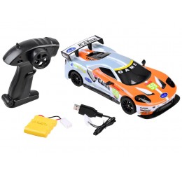 RC sportinis automobilis, oranžinis