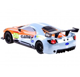 RC sportinis automobilis, oranžinis