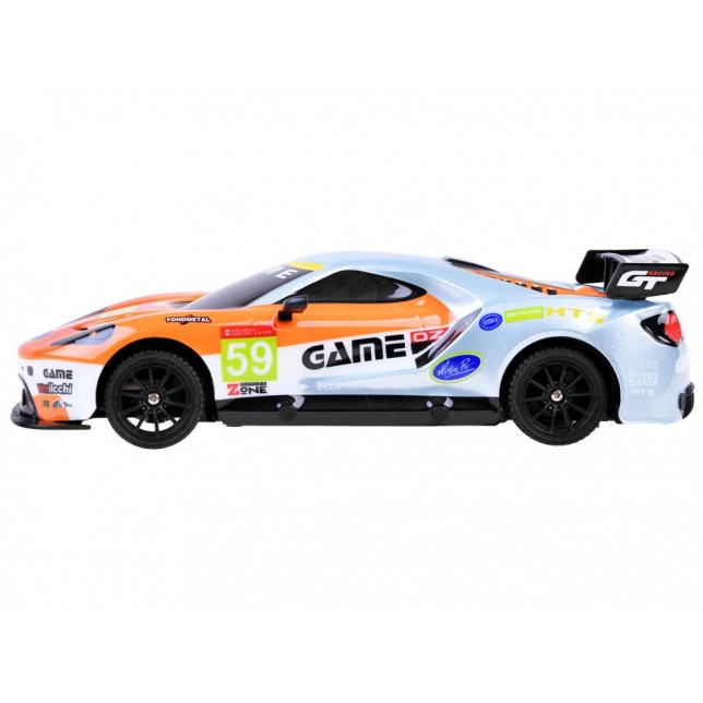 RC sportinis automobilis, oranžinis