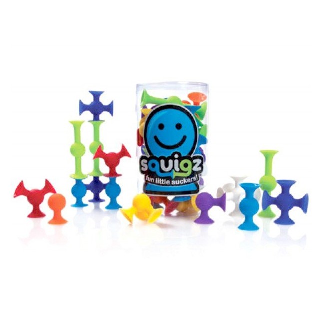 Edukaciniai lipšniukai Squigz, 22 vnt.