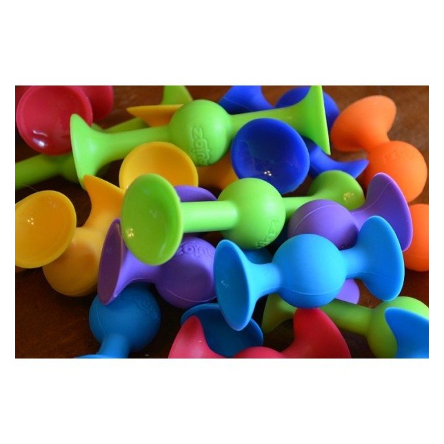 Edukaciniai lipšniukai Squigz, 22 vnt.