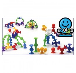 Edukaciniai lipšniukai Squigz, 22 vnt.