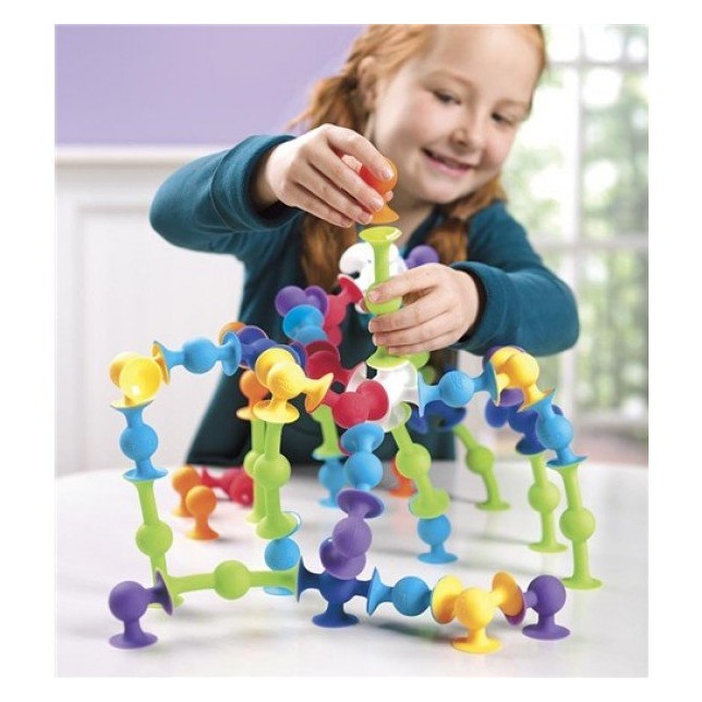 Edukaciniai lipšniukai Squigz, 22 vnt.