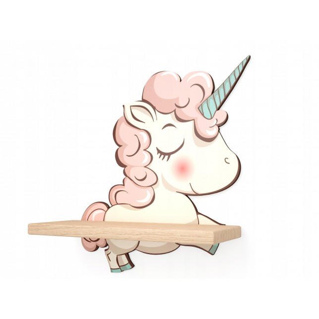 Medinė lentyna - "Unicorn"