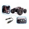 RC Monstras automobilis raudonos spalvos valdomas nuotolinio valdymo pulteliu
