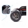 RC Monstras automobilis raudonos spalvos valdomas nuotolinio valdymo pulteliu