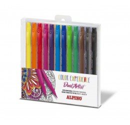ALPINO dvipusiai trikampiai žymekliai, 12 spalvų