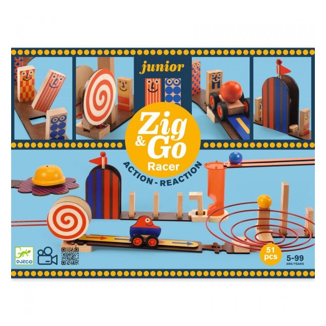 Djeco konstruktorius "Zig and Go"