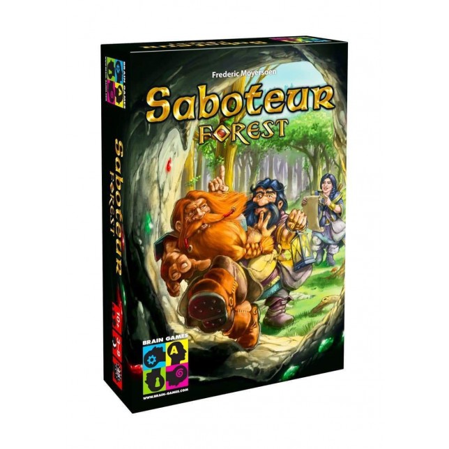 Strateginis stalo žaidimas "Saboteur Forest"