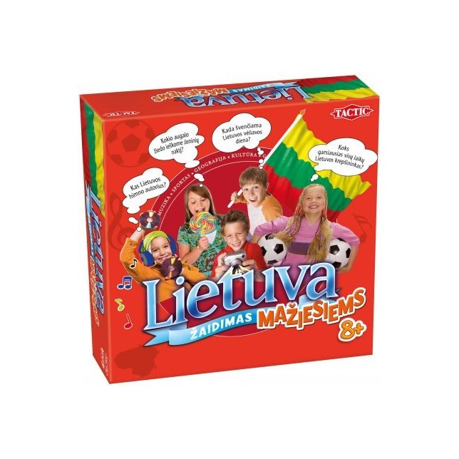 Stalo žaidimas mažiesiems "Lietuva"