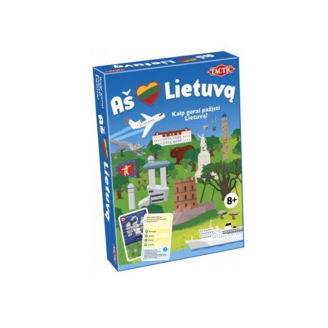 Stalo žaidimas "Aš myliu Lietuvą"
