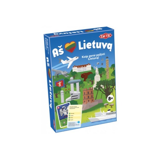 Stalo žaidimas "Aš myliu Lietuvą"