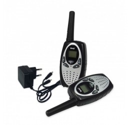 Įkraunamų racijų komplektas "Walkie talkie"