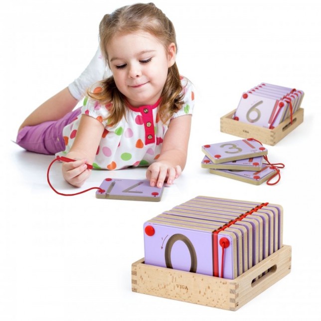 Viga Toys magnetinės lentelės ''Mokausi skaičiuoti''
