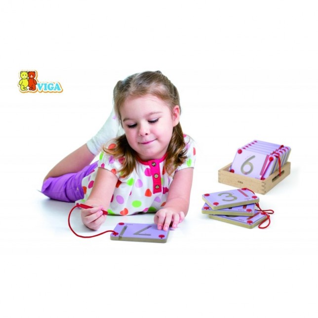 Viga Toys magnetinės lentelės ''Mokausi skaičiuoti''