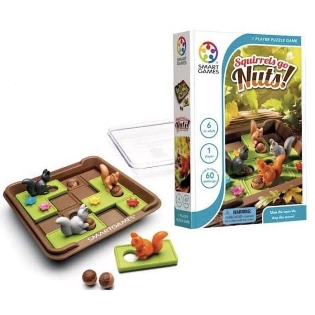 Stalo žaidimas "Squirrels Go Nuts"