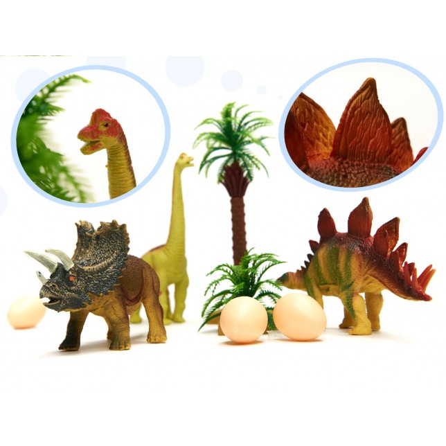 Didelės dinozaurų figūrėlės, 14vnt.
