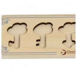 Medinis Montessori galvosūkis "Raktai"