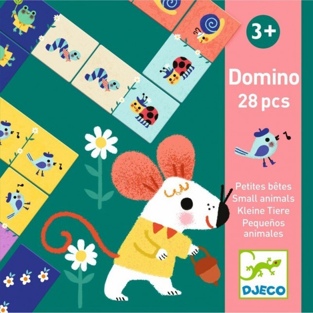 Djeco Domino dėlionė "Maži gyvūnai"
