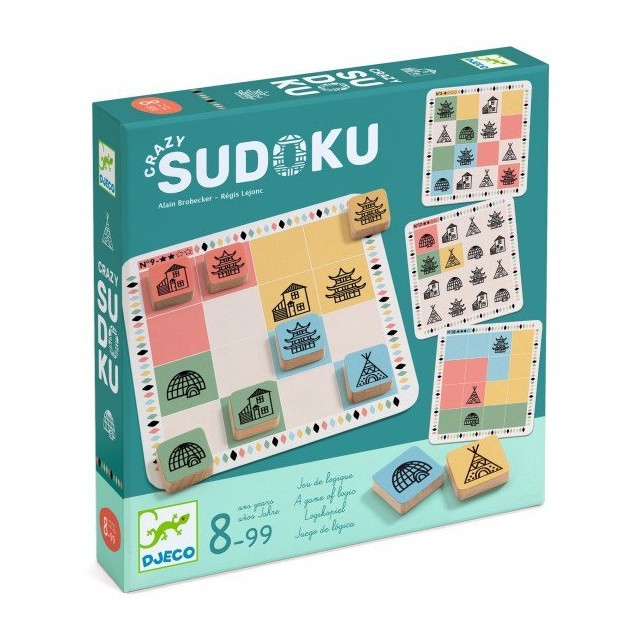Djeco žaidimas "Crazy Sudoku" 8+