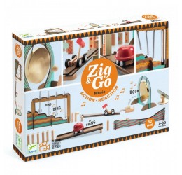 Statybinis rinkinys "Zig & Go muzika" 52 dalys