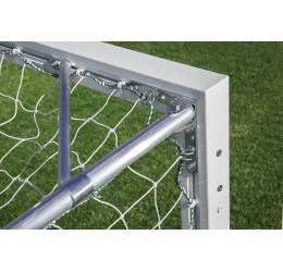 Futbolo vartai 1.8 x 1.2 m, baltos spalvos