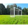 Futbolo vartai, baltos spalvos