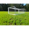 Futbolo vartai, baltos spalvos