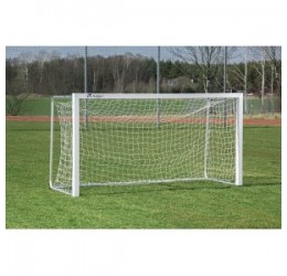 Futbolo vartai, baltos spalvos, 3x1 m