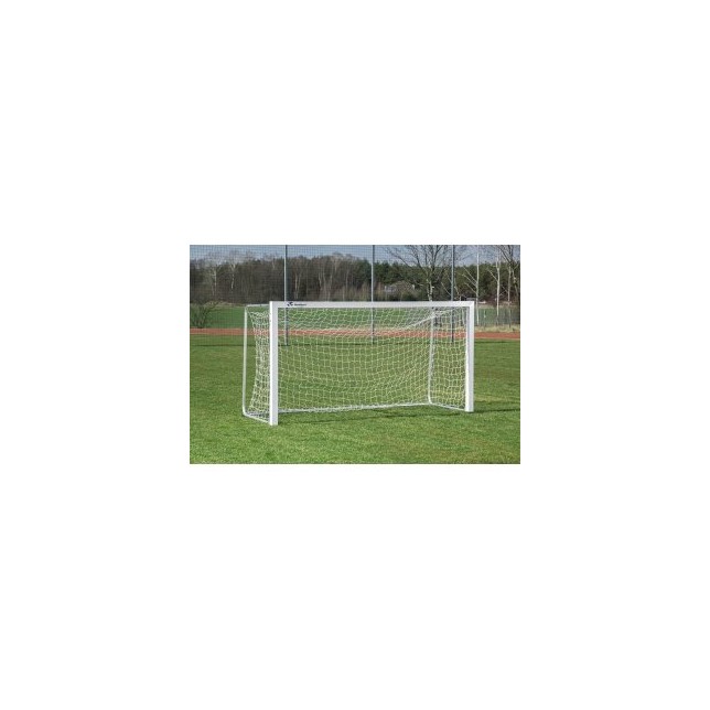 Futbolo vartai, baltos spalvos, 3x1 m
