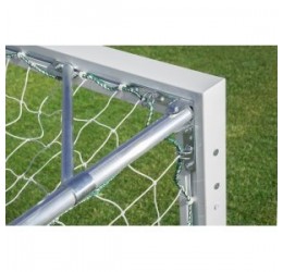 Futbolo vartai, baltos spalvos, 3x1 m