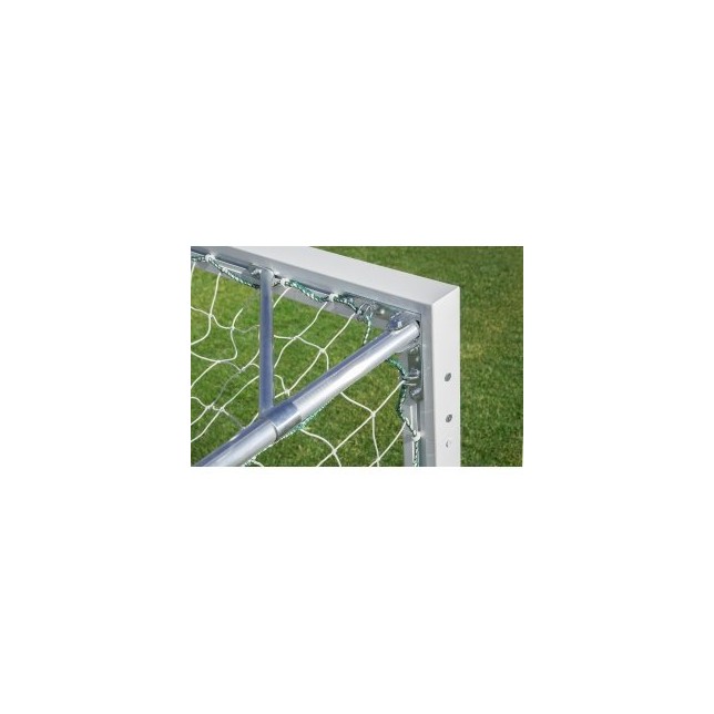 Futbolo vartai, baltos spalvos, 3x1 m