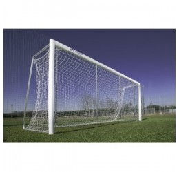 Futbolo vartai, baltos spalvos, 5x1.5m