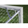 Futbolo vartai, baltos spalvos, 5x1.5m