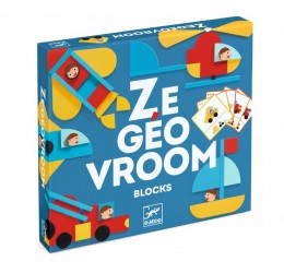 Kūrybinis konstruktoriaus rinkinys "Ze Geo Vroom"