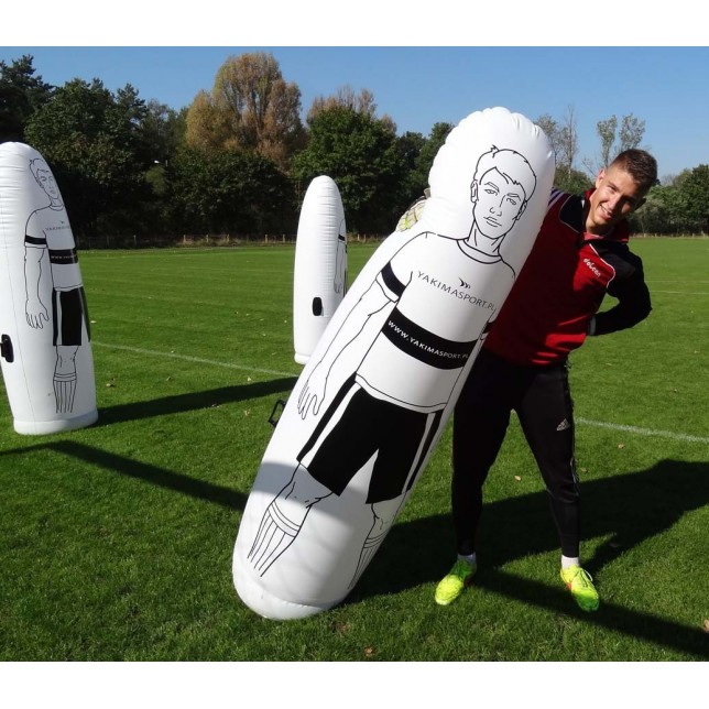 Pripučiamas futbolo manekenas