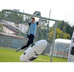 Pripučiamas futbolo manekenas