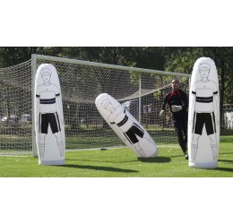 Pripučiamas futbolo manekenas