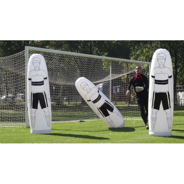 Pripučiamas futbolo manekenas